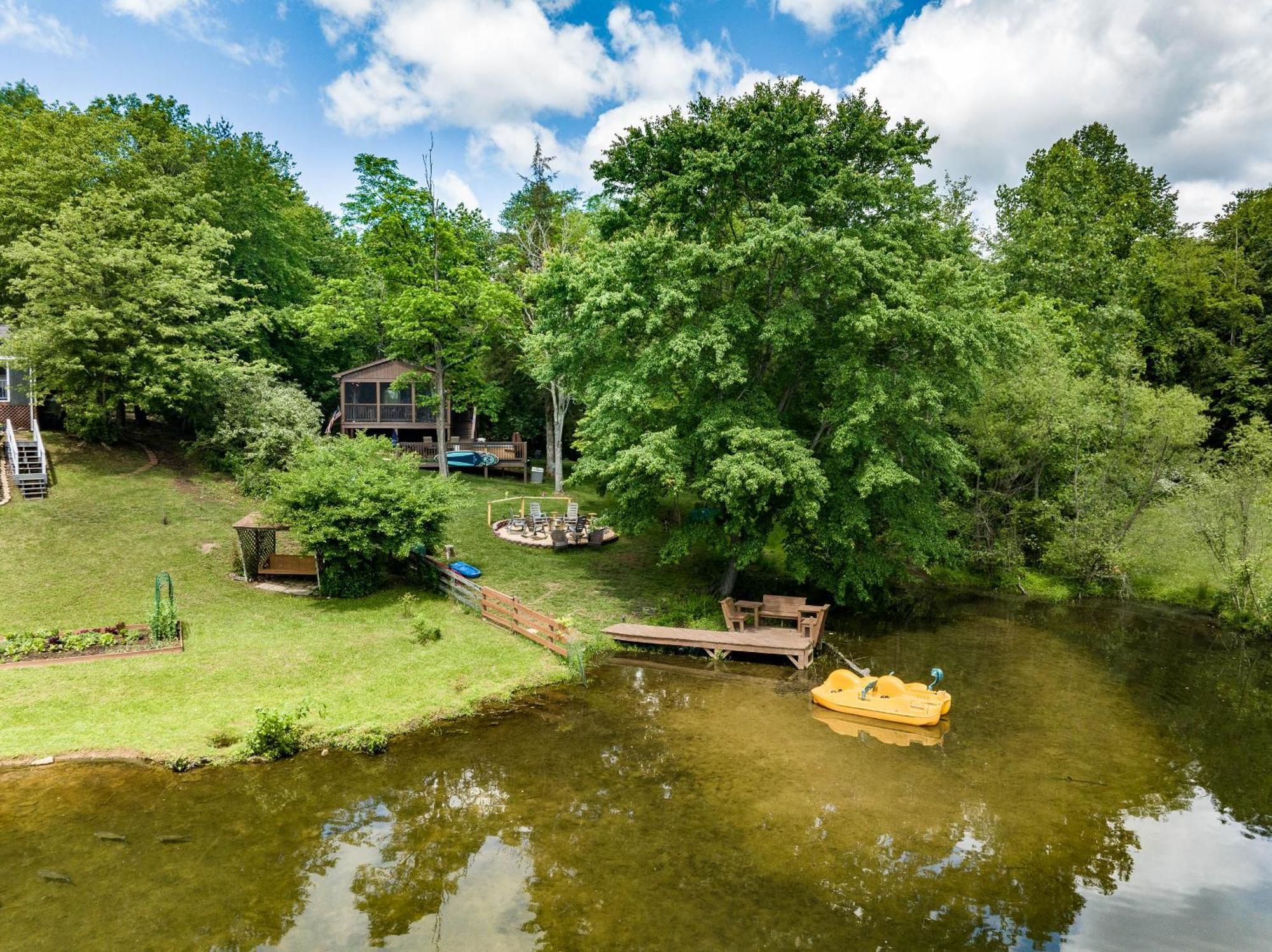 Waterfront Cabin 20 Mins To National Park & Massanutten! Stanardsville Exterior foto