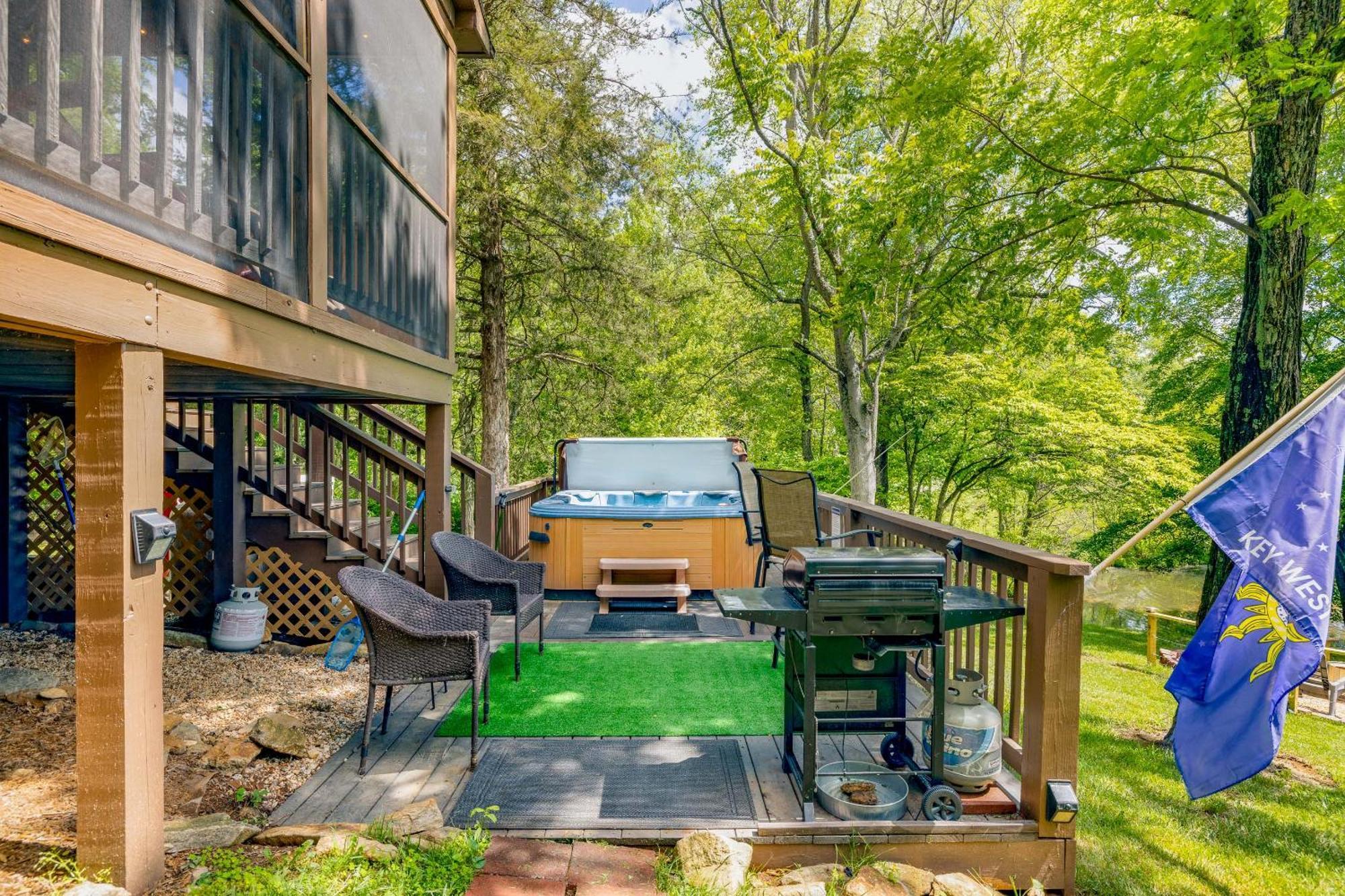 Waterfront Cabin 20 Mins To National Park & Massanutten! Stanardsville Exterior foto