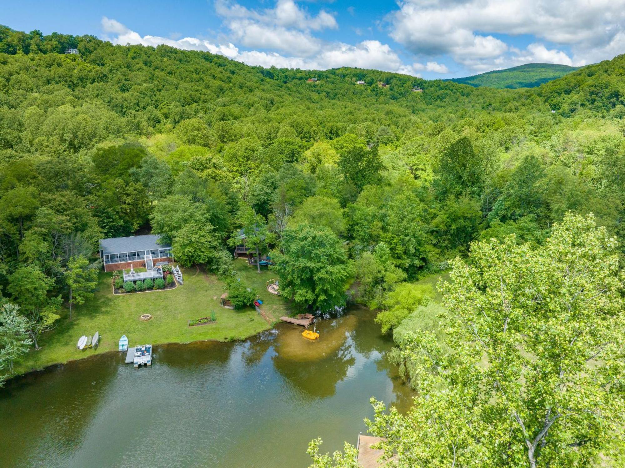 Waterfront Cabin 20 Mins To National Park & Massanutten! Stanardsville Exterior foto