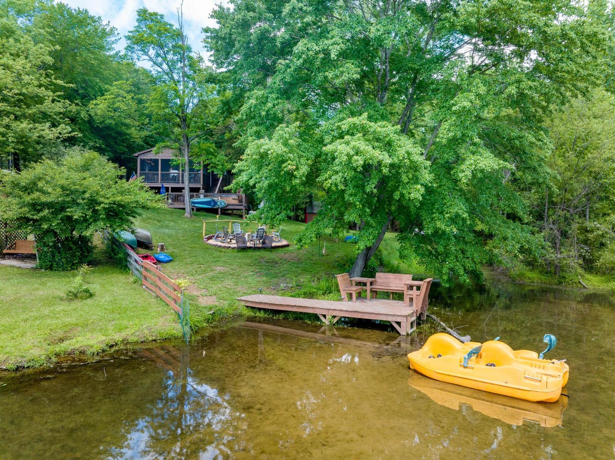 Waterfront Cabin 20 Mins To National Park & Massanutten! Stanardsville Exterior foto