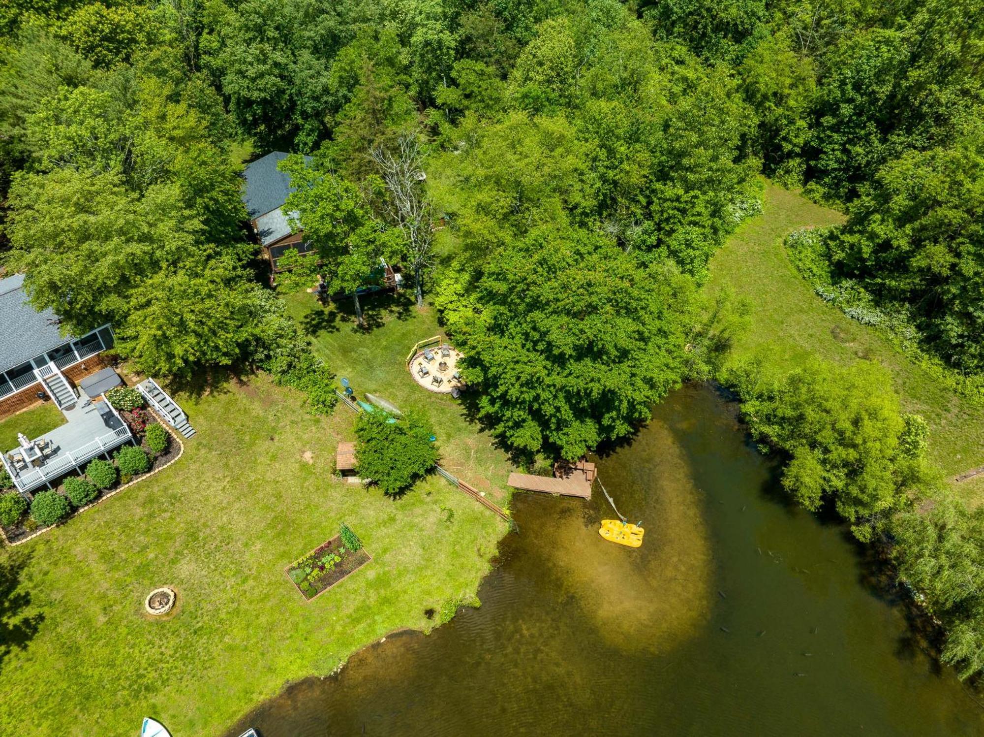 Waterfront Cabin 20 Mins To National Park & Massanutten! Stanardsville Exterior foto